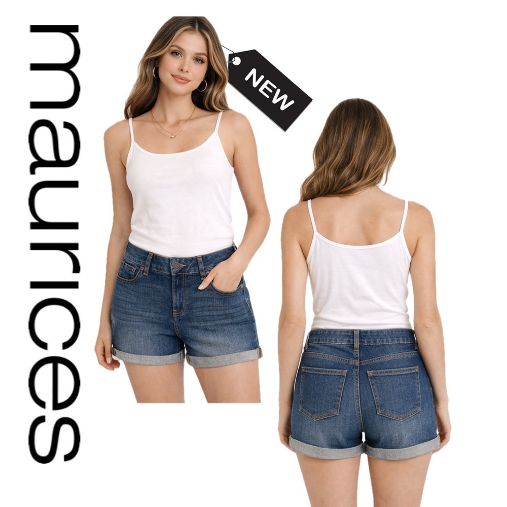 NWT MAURICES 5” Inseem mid rise shorts